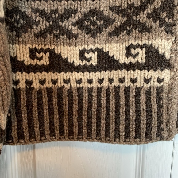 Women’s XL Sundance 100% Lambswool cardigan sweater. Zipper closure top/bottom - Picture 6 of 10